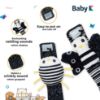 Picture of BABY K Baby Rattle Socks & Wrist Toys (Set E) - Newborn Toys for Baby Boy or Girl - Brain Development Infant Toys - Hand and Foot Rattles Suitable for 0-6, 6-12 Months Babies - Newborn Baby Gifts
