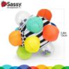 Picture of Sassy Developmental Bumpy Ball, Easy to Grasp Bumps Help Develop Motor Skills, Ages 6+ Months