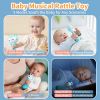 Picture of alilo Smarty Bunny Baby Rattle Musical Light Up Toys, Infants Newborns Baby Toys 0-3-6-12-18-24 Months,1 Year Old Boy Girl Easter Gifts, 4 Music Modes and Color Recognition Function with 9 Color Card
