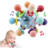 Picture of Baby Sensory Teething Toys - Baby Teether & Rattle - Gifts for Infant Newborn Boys Girls 0 3 6 9 12 18 Months - Toddler Montessori Educational Learning Toys