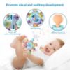 Picture of Baby Sensory Teething Toys - Baby Teether & Rattle - Gifts for Infant Newborn Boys Girls 0 3 6 9 12 18 Months - Toddler Montessori Educational Learning Toys
