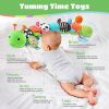 Picture of AWOTOY Baby Toys 6-12 Months Music Caterpillar Infant Toys Stuffed Animals 0-3-6 Months Tummy Time Teething Sensory Toys with Mirror Rattle&Pull String Boys Girls Birthday Gifts Easter Basket Stuffer