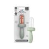 Picture of ezpz Baby-Led Gumline Feeder (Sage) - Silicone Fruit Feeder for Infants 4 Months + - Baby Feeding Essentials - BLW Tools - Works Best with Compatible Ice Tray (Sold Separately)