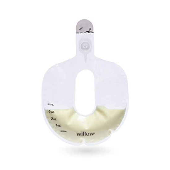 Picture of Willow - 360 Pump Spill-Proof Breast Milk Bags - 48 Ct - Holds 4 oz. Per Self-Sealing Storage Bag - Compatible with Willow 360 or 3.0 Wearable Hands Free Breast Pump