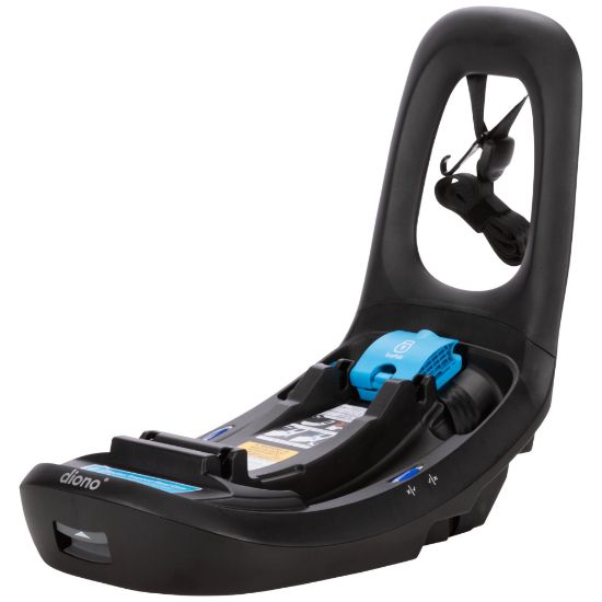 Picture of Diono LiteClik30 XT and RXT SafePlus Base, Stay-in-Car Base for Second Vehicle, Compatible with LiteClik30 XT and RXT SafePlus Car Seats, Features Steel Core and Anti-Rebound Bar (Black)