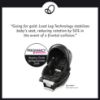 Picture of Evenflo Gold SecureMax Infant Car Seat Base, Includes SafeZone Load Leg, Stabilizes Car Seat and Reduces Crash Forces by 50%, Lightweight and Sturdy, Fits Evenflo Gold SecureMax Infant Car Seat