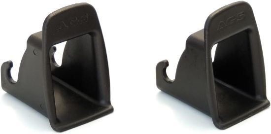 Picture of 1 Pair Car Seat Isofix Guide Groove Car Child Seat ISOFIX Locater Guide Universal Fit Black