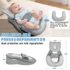 Picture of Donpemu Reflux Pillow for Baby, Baby Lounger Pillow for Infant Support Cushion Reflux Breastfeeding Pillow, Babies Feeding Support Pillow for Reducing Spit-Up with Safety Strap