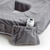 Picture of My Brest Friend Twin Nursing Pillow - Enhanced Comfort with Slipcover - Ultimate Ergonomic Support for Breastfeeding- Adjustable Strap and Silent Release Buckle with Handy Side Pocket, Evening Grey