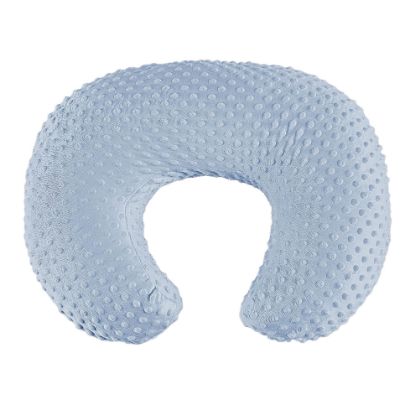 Picture of ANHEBEIBEI Nursing Pillow for Bottle and Breastfeeding, Ergonomic Comfort Nursing Essentials for Mom and Baby, Feeding Support Pillow with Removable Cover, Easier and Healthier Nursing (Blue)