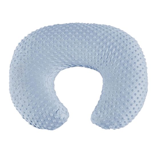 Picture of ANHEBEIBEI Nursing Pillow for Bottle and Breastfeeding, Ergonomic Comfort Nursing Essentials for Mom and Baby, Feeding Support Pillow with Removable Cover, Easier and Healthier Nursing (Blue)