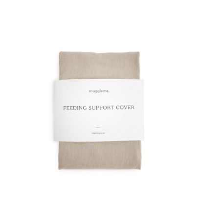 Picture of Snuggle Me Organic Feeding Support Pillow Cover, Machine Washable 100% Organic Cotton, Soft Nursing Cover for Breastfeeding, Pillow Slipcover for Baby Girls Boys Newborn - Birch
