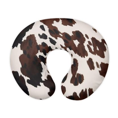 Picture of Goronwyfloyd Brown Cow Print Breastfeeding Pillow Slipcover for Baby Nursing Pillow Cover Cuddle Pillow Slipcover Detachable Nursing Pillow Protective Baby Feeding Baby Essentials