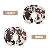 Picture of Goronwyfloyd Brown Cow Print Breastfeeding Pillow Slipcover for Baby Nursing Pillow Cover Cuddle Pillow Slipcover Detachable Nursing Pillow Protective Baby Feeding Baby Essentials
