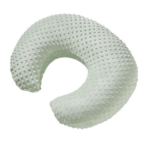 Picture of OriLuLu Nursing Pillow for Breastfeeding and Bottle Feeding More Support for Mom and Baby,Soft Newborn Nursing Baby Pillow Machine Washable (Bay Green)