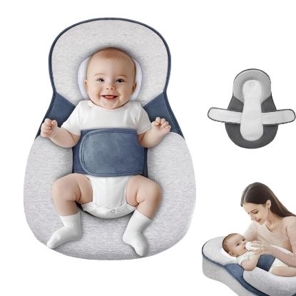 Picture of FOBSERD Baby Lounger Pillow for Infant Support Cushion Reflux Breastfeeding Pillow, Bottle Feeding, Tummy Time