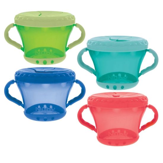 Picture of Nuby 2-Pack Snack Keepers, Colors May Vary