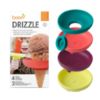 Picture of Boon Drizzle Silicone Ice Pop Holder - Silicone Drip Catcher for Frozen Treats and Ice Cream Cones - Dishwasher Safe Summer Kids and Toddler Essentials - Includes 2 Travel Cases - 4 Count