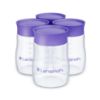 Picture of Lansinoh Breastmilk Storage Bottles | 4-Pack 5oz BPA & BPS-Free | Pump-to-Storage Feeding Bottles | Compatible with Lansinoh Breast Pumps and Nipples