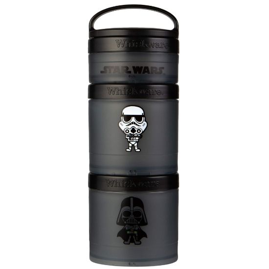 Picture of Whiskware Star Wars Stackable Snack Pack, Darth Vader & Storm Trooper
