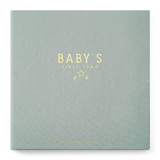 Picture of Lucy Darling Baby Memory Book - Celestial Skies | Luxury Baby First Year Book & Photo Album | Gender Neutral Keepsake Journal for Milestones, Memories & Photos | Thoughtful Pregnancy Gift