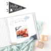 Picture of Lucy Darling Baby Memory Book - Celestial Skies | Luxury Baby First Year Book & Photo Album | Gender Neutral Keepsake Journal for Milestones, Memories & Photos | Thoughtful Pregnancy Gift