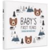Picture of Keepsake Baby Memory Book for Baby Boy or Girl - Timeless Woodland Baby Journal Scrapbook Photo Album for First 5 Years - Milestone Book to Record Every Event from Birth to Age 5