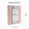 Picture of Mother Daughter Journal - Durable Dear Daughter Journal Keepsake - Linen Baby Memory Book - Unique Gifts for Daughter (Pink, 230 Pages)