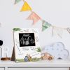 Picture of Hatzelou Classic Winnie Baby Shower Sign Picture Frame, Winnie Sonogram Picture Frame, Classic Pooh Baby Shower Signed Message Photo Frame, Gender Reveal Gifts 4.3 * 5.3 IN Photos