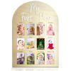 Picture of One Year Birthday Wooden Photo Board My First Year Milestone Photo Board 12 Monthly Picture Frame Baby First year Wood Acrylic Sign 1st Birthday Decorations Baby Keepsake Gift (2" x 3" photos - Wallet Size)