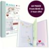 Picture of Baby Memory Book w/Keepsake Box & 30 Monthly & Baby First Milestone Stickers - Gender Neutral First Year Scrapbook Journal - Baby Photo Album for Boys