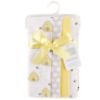 Picture of Hudson Baby Unisex Baby Cotton Flannel Burp Cloths, Bee, One Size