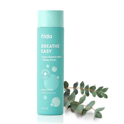 Picture of Frida Baby Eucalyptus Vapor Baby & Kids Bubble Bath + Body Wash, Toddler & Baby Body Wash, Dermatologically Tested, Tear-Free, Hypoallergenic, Safe for Skin, Super Sudsy, 10oz