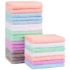 Picture of Orighty Baby Washcloths 24-Pack(7''x9''), Microfiber Coral Fleece Baby Towels, Super Soft and Absorbent Wash Cloths for Newborns, Infants and Toddlers, Gentle on Delicate Skin for Face Hands and Body