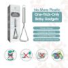 Picture of The 730 Project Mighty Masher, Baby Food Masher for Starting Solids Essentials, Baby-Led Weaning Mini Avocado and Potato Masher, Stainless Steel Potato Smasher Tool