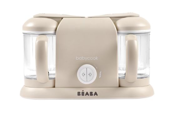 Picture of BEABA Babycook Duo 4 in 1 Baby Food Maker, Baby Food Processor, Baby Food Blender Baby Food Steamer, Make Fresh Healthy Baby Food at Home, 9.1 Cup Capacity, Makes 54 Servings in 20 Mins, Oat