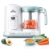 Picture of Baby Food Maker Pro Steamer Blender: 4 in 1 Auto Steam Blend and Puree Maker with Self-Clean for Healthy Baby and Toddler Meal Prep - BPA-Free White+Green